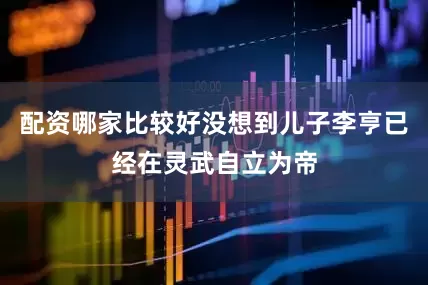 配资哪家比较好没想到儿子李亨已经在灵武自立为帝
