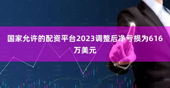 国家允许的配资平台2023调整后净亏损为616万美元